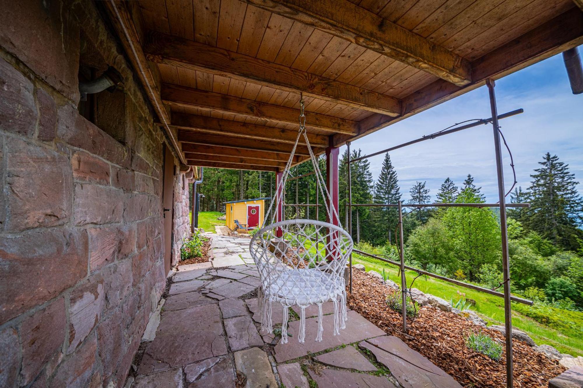 Sonnenhaeusle - Natur. Fernblick. Panorama-Sauna. Sasbachwalden Exterior foto