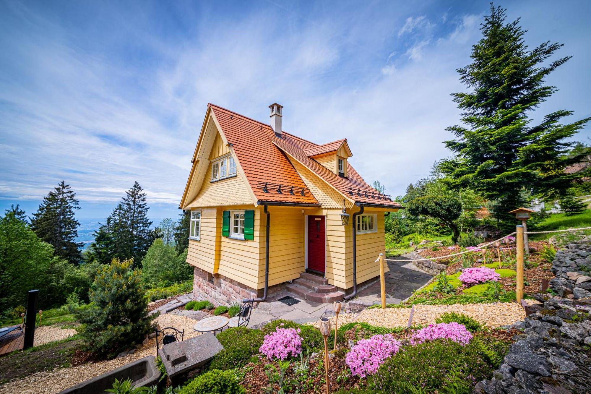 Sonnenhaeusle - Natur. Fernblick. Panorama-Sauna. Sasbachwalden Exterior foto