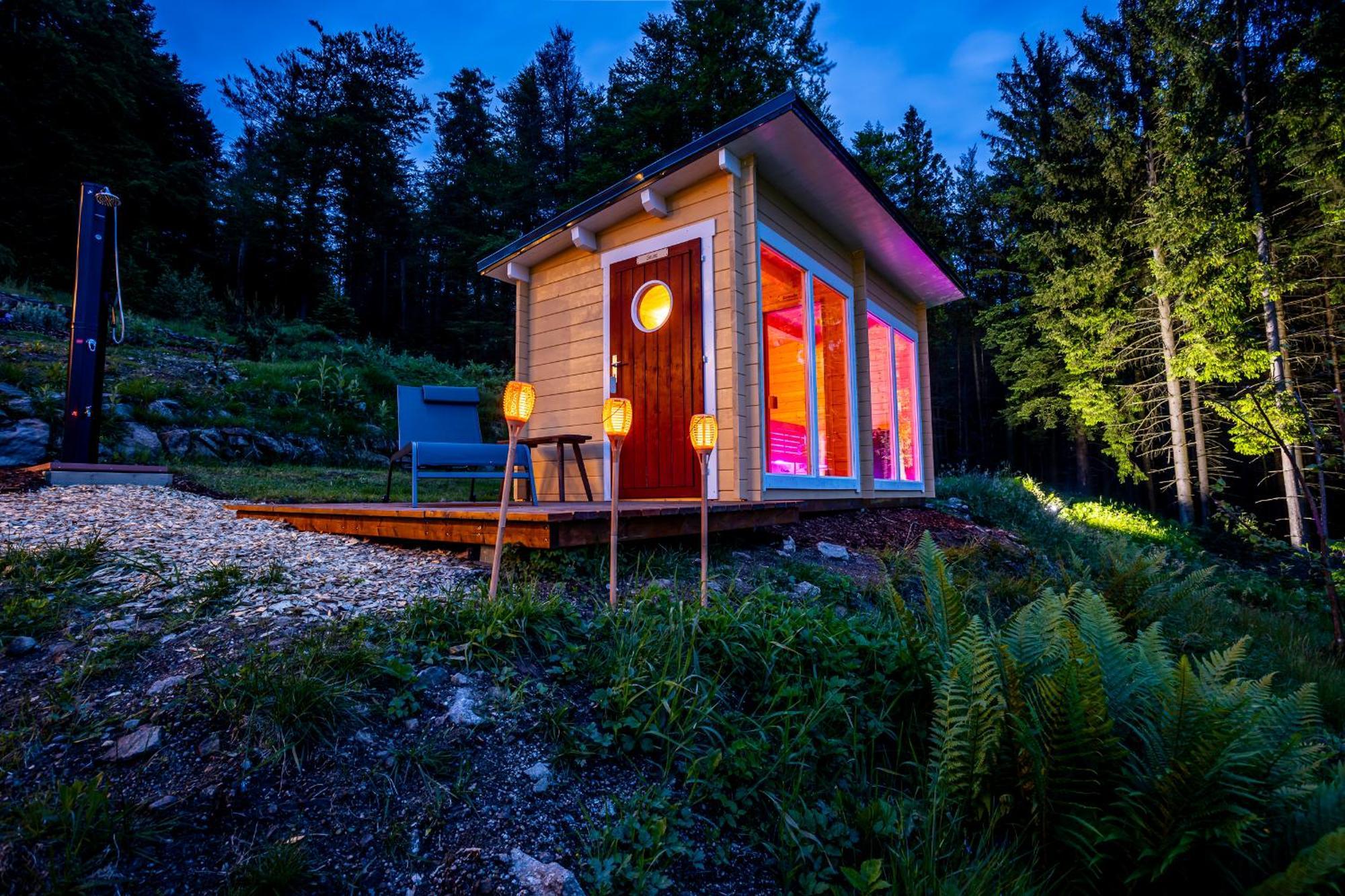 Sonnenhaeusle - Natur. Fernblick. Panorama-Sauna. Sasbachwalden Exterior foto