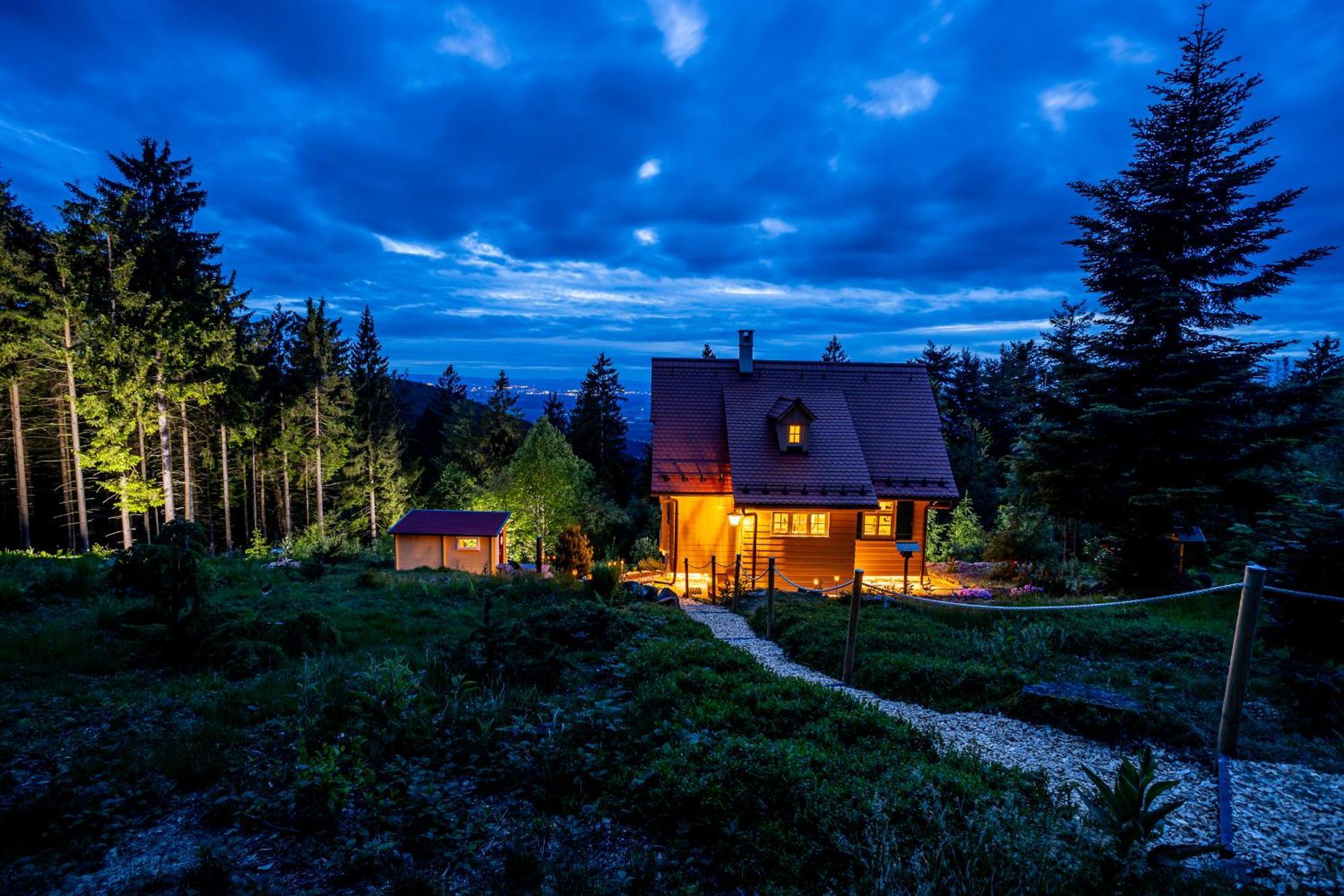 Sonnenhaeusle - Natur. Fernblick. Panorama-Sauna. Sasbachwalden Exterior foto