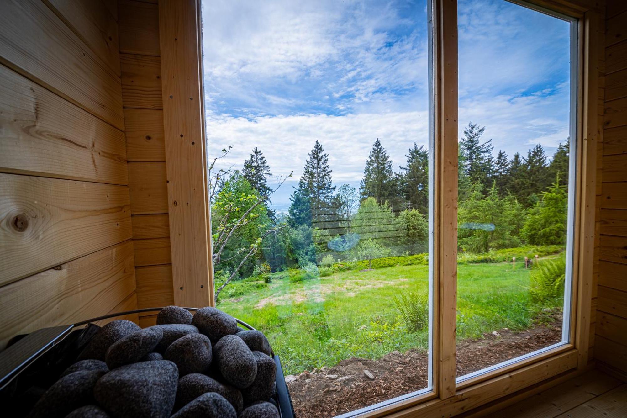 Sonnenhaeusle - Natur. Fernblick. Panorama-Sauna. Sasbachwalden Exterior foto